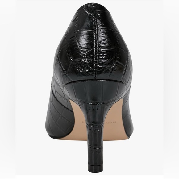 Marc Fisher LTD Genni Croc-Embossed Pointed-Toe Pumps new in box size 6.5M - Picture 3 of 11